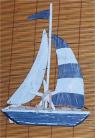 Nautical Sail Boat Shells Home Decor Harbor Sea Shore 