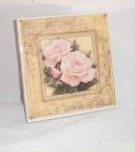 Chic Rose Trivet Ceramic Tile Floral Victorian Kitchen